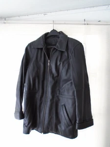 Women's Size Medium Leather Limited Black Leather Jacket - Picture 1 of 7