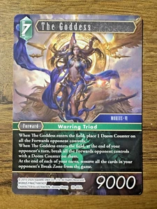 Final Fantasy TCG Opus 20 XX Dawn of Heroes The Goddess 20-057L NON-FOIL Legend - Picture 1 of 2