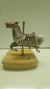 American Carousel Horse Tobin Fraley Limited Music Box Works! - Picture 1 of 4