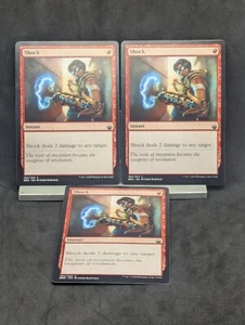 Shock X3 NM Battlebond MTG Magic the gathering - Picture 1 of 1