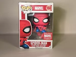 Funko Pop! Spider-Man 160 Marvel Collectors Corps exklusiver Wackelkopf - Bild 1 von 7
