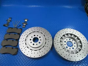 Maserati Levante S front brake pads rotors TopEuro #6909 - Foto 1 di 9