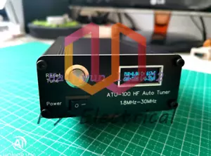 New ATU-100 Pro+ Automatic Antenna Tuner 120W Shortwave Antenna Tuner (1PCS) - Picture 1 of 3