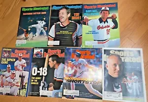 7 BALTIMORE ORIOLES Sports Illustrated Magazines 1980 - 1995 - Picture 1 of 8