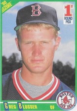 1990 Score Greg Blosser #681 Rookie Card Boston Red Sox Baseball Card