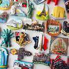 Europea Asia USA Personalities Tourism Travel Souvenir 3D Resin Fridge Magnet 