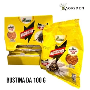 MOSCHICIDA IN GRANULI AD AZIONE ABBATTENTE E RESIDUALE SACCHETTO 100 GR - ALFE - Foto 1 di 1