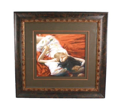 Vidan "Sin título 12" Dama Relajante Giclee sobre Papel Edición Limitada. 45/295 con certificado de autenticidad Foto 1 de 4