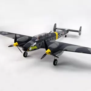 Dynam Messerschmitt BF-110 V3 4S Twin-Engine RC Warbird Plane 1500mm w/ Flaps - Picture 1 of 18