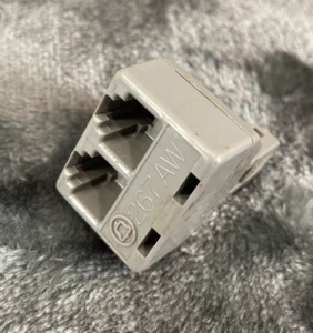 Adaptador modular vintage Bell Western Electric GRIS 267AW X1 - Imagen 1 de 4
