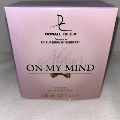 NUEVO EN CAJA ALWAYS ON MY MIND COLECCIÓN DORALL MUJER 3.3 OZ 100 ML EAU DE PARFUM SPRAY Foto 1 de 3