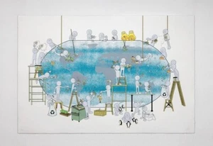 Kai Aspire Our World Main Edition Print - SOLD OUT - LE/140 - Picture 1 of 7