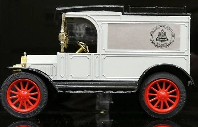 ERTL Replica Ford 1913 Model T Van AT&T Diecast Locking Coin Bank Free Ship #945 - Image 1 of 4