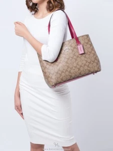 Coach AVENUE CARRYALL IN SIGNATURE CANVAS COACH F48735 Tasche - Bild 1 von 8
