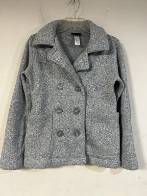 Patagonia Better Suéter Chaquetón Polar Chaqueta Abrigo Botón Gris Mujer’s Pequeño* Foto 1 de 4