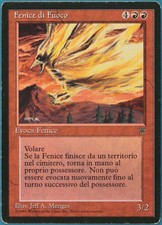 Firestorm Phoenix Legends (ITALIAN) HEAVILY PLD Red Rare CARD (246129) ABUGames