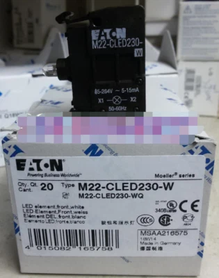 1PC NEW EATON MOELLER M22-CLED230-W free shipping - Image 1 of 3