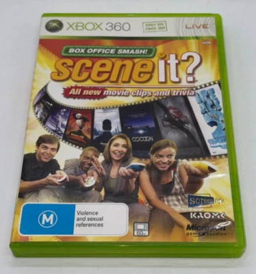 Scene it? BOX OFFICE SMASH - Microsoft XBOX 360, 2008 - AUS CODED - Image 1 of 3