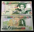 East Caribbean States 5 Dollars 2008 P47 Banknote World Paper Money Unc Currency