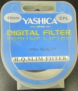Yashica 49mm Circular Polarizer Slim Filter VINTAGE RARE - Picture 1 of 2