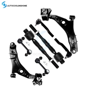 8pc Front Lower Control Arm Sway Bar Tie Rod 2007-2014 for Ford Edge Lincoln MKX - Picture 1 of 11