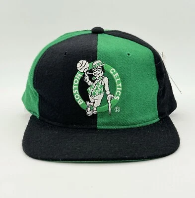 Boston Celtics Starter NBA Basketball Vtg Wool Snapback Sports Hat Baseball Cap - Image 1 of 4