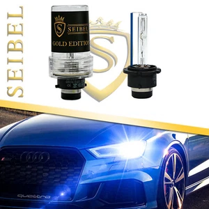 2 x Xenon Brenner D2S 6000K Lampe Abblendlicht für Mercedes GOLD EDITION NEU - Picture 1 of 12