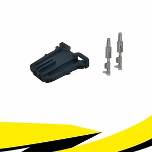 Buchse 2-polig Reparatursatz 1J0971972 für VW AUDI SKODA SEAT MT Crimp Kontakt - Bild 1 von 1