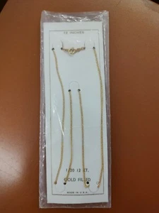 Cadena de 18 pulgadas 1/20 rellena de oro de 12 quilates - Imagen 1 de 1