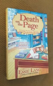 Death on the Page: A Castle Bookshop Mystery by Essie Lang (2020, Hardcover w/DJ - Imagen 1 de 7