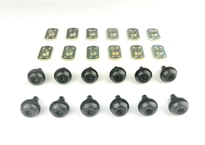 24 pc Soft Top Tub Rail Torx Screws Nuts FITS 1987-1995 Jeep Wrangler YJ - Image 1 of 4