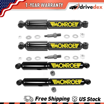 4 Amortiguadores delanteros traseros Monroe para Chevrolet C10 Suburban 1967 1968 1969 Foto 1 de 3