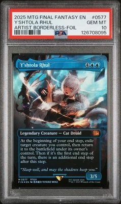 2025 Magic The Gathering Final Fantasy #0577 Y'Shtola Rhul PSA10 - Image 1 of 2