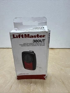 ¡Nuevo! TRANSMISOR REMOTO UNIVERSAL LIFTMASTER 380UT 2 BOTONES - Imagen 1 de 6