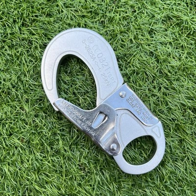 Alloy Heavy Duty scaffold hook climbing Carabiner connector Harness 25KN - Image 1 of 4