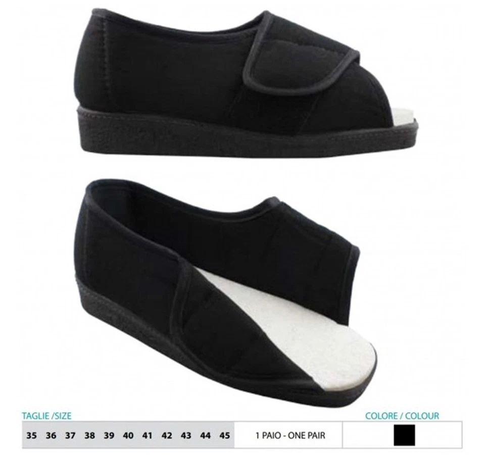 Orione OK PED Safte Scarpa Post Operatoria NERO 1 pezzo - Immagine 1 di 1