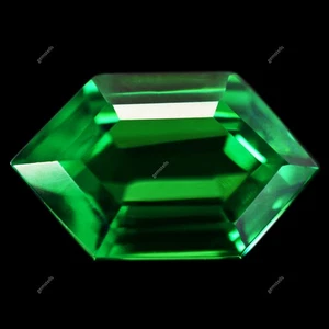 10 Ct AAA+ Natural Tsavorite Garnet Green CERTIFIED Fancy Cut Loose Gemstone - Picture 1 of 6
