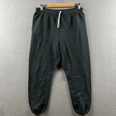 Pantalones deportivos Russell vintage para hombre medianos negros desteñidos holgados joggers años 90 Foto 1 de 4