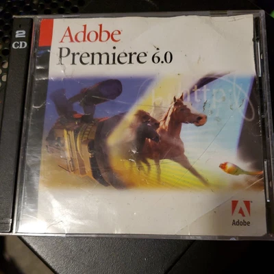 ADOBE PREMIERE 6.0 Windows Edition Video Editing 2 CD With Serial Numbers - Image 1 of 4