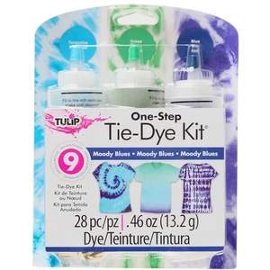 Paquete de 2 - Tulip One-Step Tie-Dye Kit - Moody Blues - TDKIT-31665 - Imagen 1 de 1
