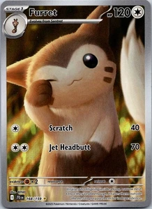 Furret 168/159, Pokemon TCG, Journey Together, JTG EN - Near Mint - Picture 1 of 4