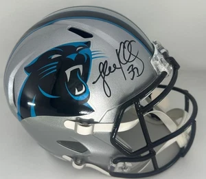 Carolina Panthers LUKE KUECHLY Signed Full Size Replica Speed Helmet AUTO - BAS - Picture 1 of 1