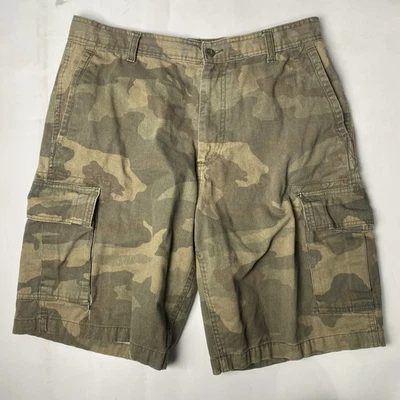 Pantalones Cortos de Senderismo Urban Pipeline Para Hombre Verde Carga Camuflaje Lona Talla 34 Foto 1 de 4