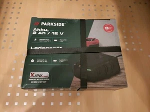Parkside 12 V Akku »PAPK 12 A4« 2 Ah und Ladegerät »PLGK 12 A3« NEU - Bild 1 von 2