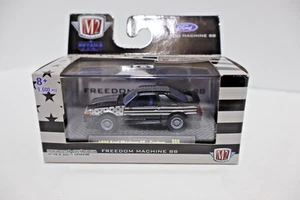 Ford Mustang GT 1988 '88 Flag Paint Freedom Machine M2 Machines Diecast 2020 - Imagen 1 de 1
