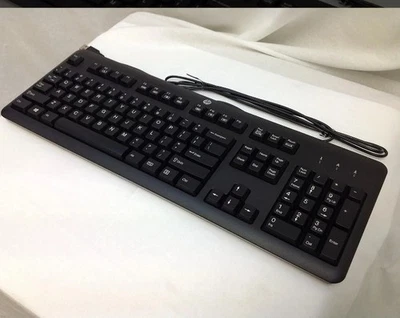 New HP Black Keyboard KU-1156 PN 672647-002 - Image 1 of 2