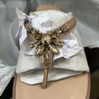 Sandalia Naturalizer para mujer Liliana sin cordones gema chanclas frappe bronceado talla 9,5 nueva con etiquetas Foto 1 de 3