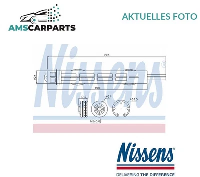 TROCKNER KLIMAANLAGE 95488 NISSENS NEU OE QUALITÄT - Image 1 of 4