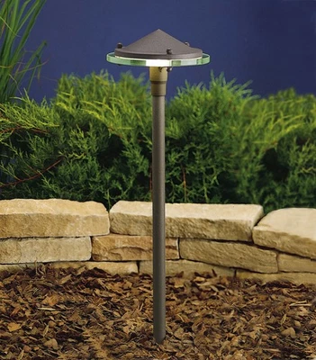 Kichler 15317AZT Landscape 22" 12V Path & Spread in Textured Architectural - Image 1 of 2