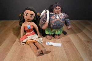 Disney Store Moana Doll and Maui Demi God Doll Plush(310-3807) - Picture 1 of 4